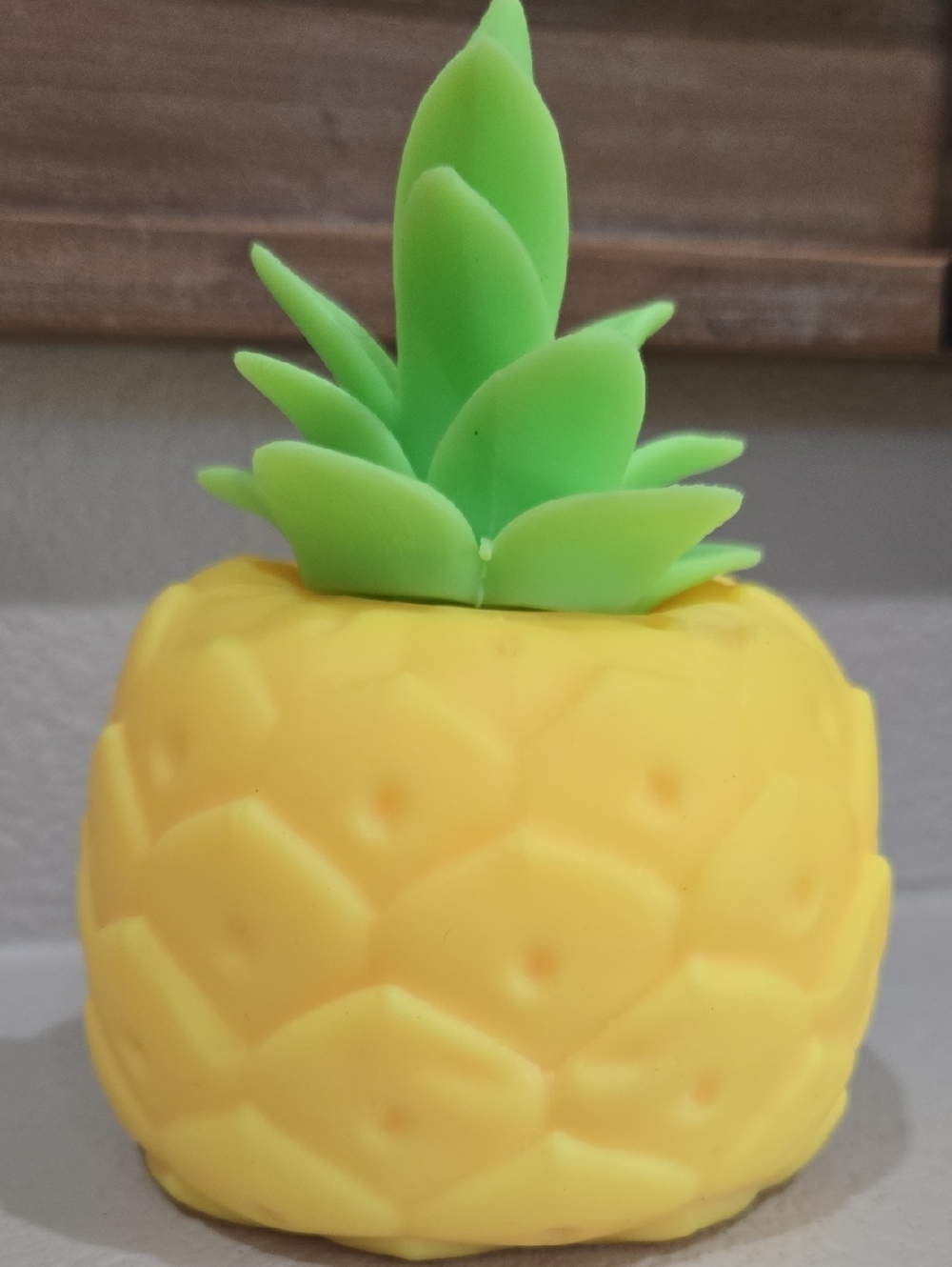 Squeeezy Yellow Pineapple Squishy Toy